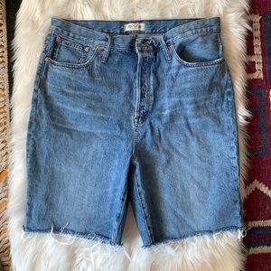 9” denim shorts - Madewell